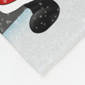 Baby First Christmas unisex Santa Holiday Fleecedecke (Ecke)