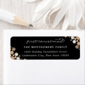 Baby First Christmas Winter Snowflakes Foto Birth (Insitu)