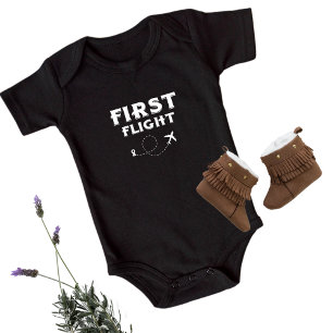 Baby First FLIGHT, Cooles Flugzeug, Reisen, Niedli Strampler