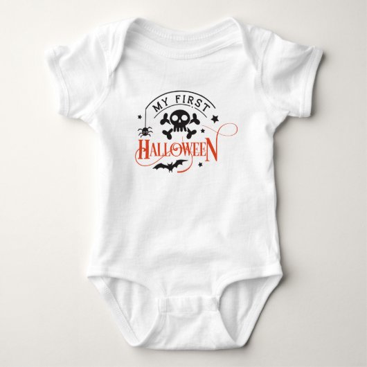 Baby First Halloween Strampler (Vorderseite)