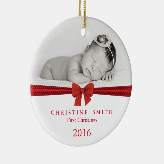 Baby First Weihnachtsschmuck anpassbar (Rechts)