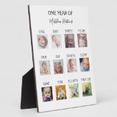 Baby First Year Foto Fotoplatte (Seite)