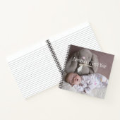 Baby First Year Foto Journal Notizblock (Innenseite)