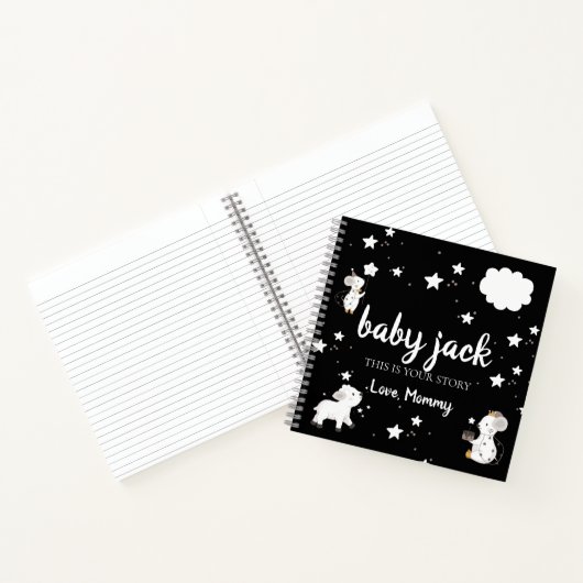 Baby First Year Keepsake | Pregnancy Journal Notizblock (Innenseite)