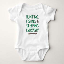 Baby Fishing Jersey Bodysuit Shirt