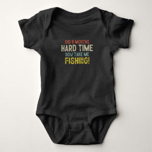 Baby Fishing Jersey Bodysuit Strampler