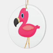 Baby-Flamingo Keramikornament (Links)