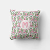 Baby Flamingo Throw Pillow Kissen (Vorderseite)