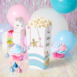 Baby Flamingo und Mama Babydusche Geschenkschachtel