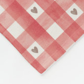 Baby Fleece Blanket w/Watercolor Snowman (Ecke)