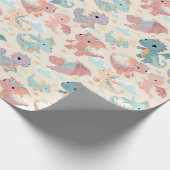 Baby-Fliegdragons Geschenkpapier (Ecke)