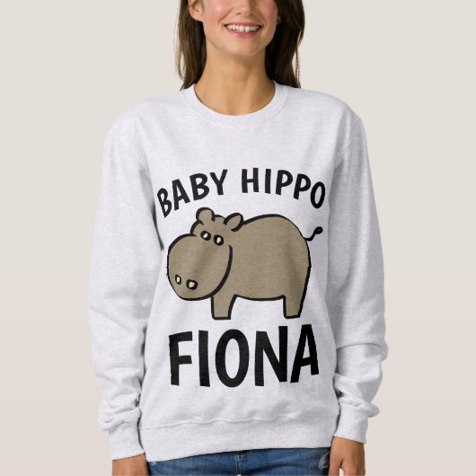 BABY-FLUSSPFERD-FIONA-T - Shirts u. -sweatshirts (Vorderseite)
