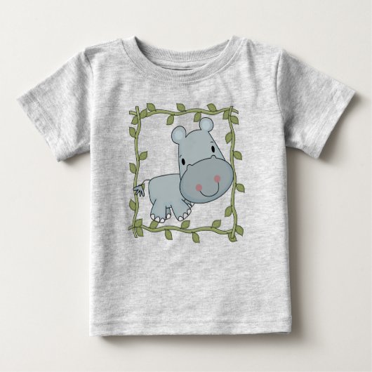Baby-Flusspferd-T - Shirts und Geschenke (Vorderseite)