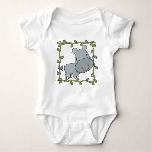 Baby-Flusspferd-T - Shirts und Geschenke (Vorderseite)