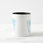 Baby foot print mug tasse (Zentrum)