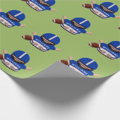 Baby Football Geschenkpapier (Ecke)