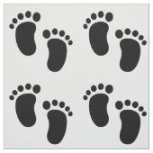 Baby Footprint Stoff (Muster)