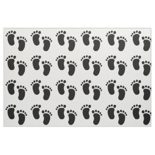Baby Footprint Stoff