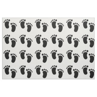 Baby Footprint Stoff