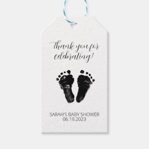 Baby Footprints Geschenkanhänger