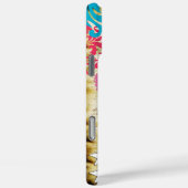 Baby Foto Baby Stats Damask Burnt Edge iPhone Case-Mate iPhone Hülle (Rückseite / Rechts)