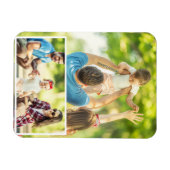 Baby-Foto-Bildmontage Magnet (Horizontal)