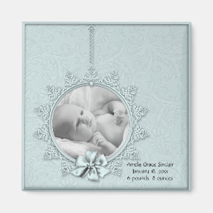 Baby Foto Birth Announcement Magnete Magnet
