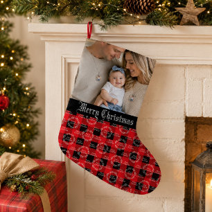 Baby Foto Christmas Kleiner Weihnachtsstrumpf