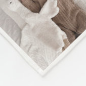 Baby Foto Collage Fleece Blanket (Ecke)