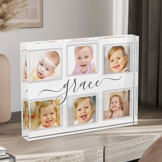 Baby Foto Collage Office Zuhause Kinderzimmer Deck
