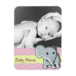 Baby Foto/Elephant Magnet