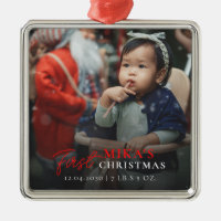Baby-Foto Erstes Weihnachten Geburtsstatistiken