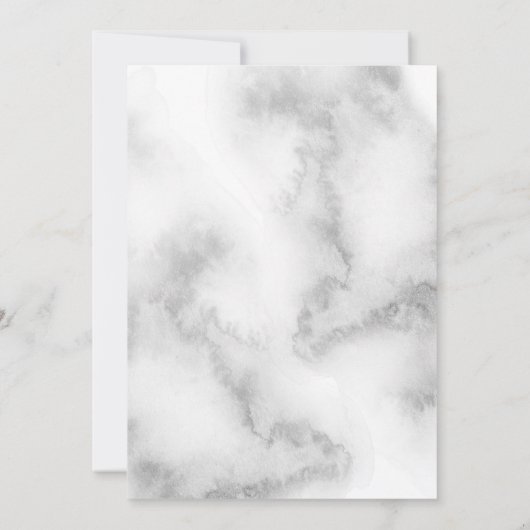 Baby Foto Geburtsankündigung Pink Floral Einladung (Rückseite)