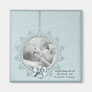 Baby-Foto-Geburtsanzeige-Magnete Magnet