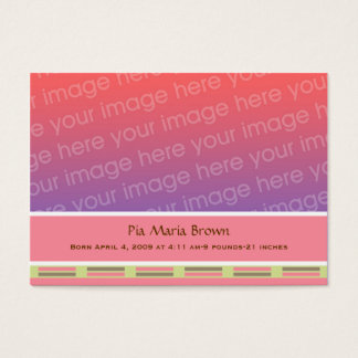 Baby Foto Geburtshinweise