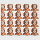 Baby-Foto Geschenkpapier (Flach)