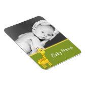 Baby Foto/Giraffe Magnet (Rechte Seite)