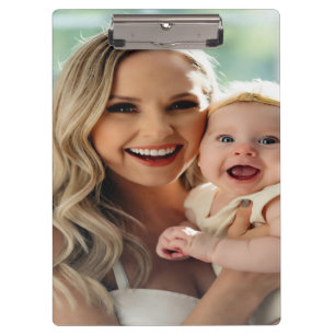 Baby-Foto hinzufügen Personalisieren Anpassen Klemmbrett