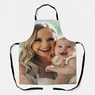 Baby-Foto hinzufügen Personalisieren Anpassen Schürze