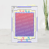 Baby-Foto Karte (Vorderseite)