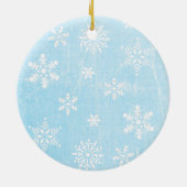 Baby Foto Keepsakes Ornament for Baby Boy (Hinten)