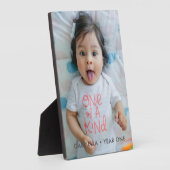 Baby Foto macht eins Fotoplatte (Seite)