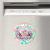 Baby Foto Magnet, Personalisiert mit Ihrem Baby Magnet (In Situ (Geschirrspüler))