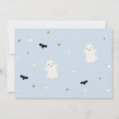 Baby Foto Neuborn Herbstankündigung Ankündigung (Rückseite)