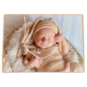Baby Foto neutral Große Geschenktüte (Vorderseite)
