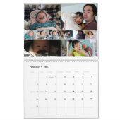 Baby-Foto-personalisierter Kalender (Feb 2027)