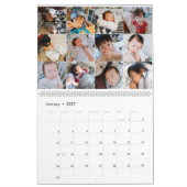 Baby-Foto-personalisierter Kalender (Jan 2027)