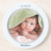 Baby Foto Untersetzer (Vorne)