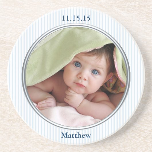 Baby Foto Untersetzer (Vorne)