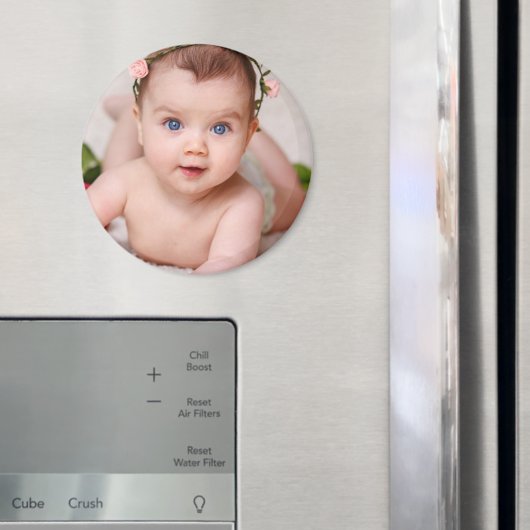 Baby-Foto-Vorlage Kinder Geschenk Magnet (In Situ (Kühlschrank))
